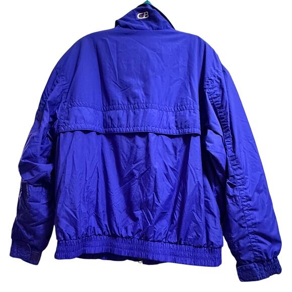 Vintage CB Sports Purple & Green Nylon Windbreaker - Full Zip - Women's Large - Picture 10 of 10